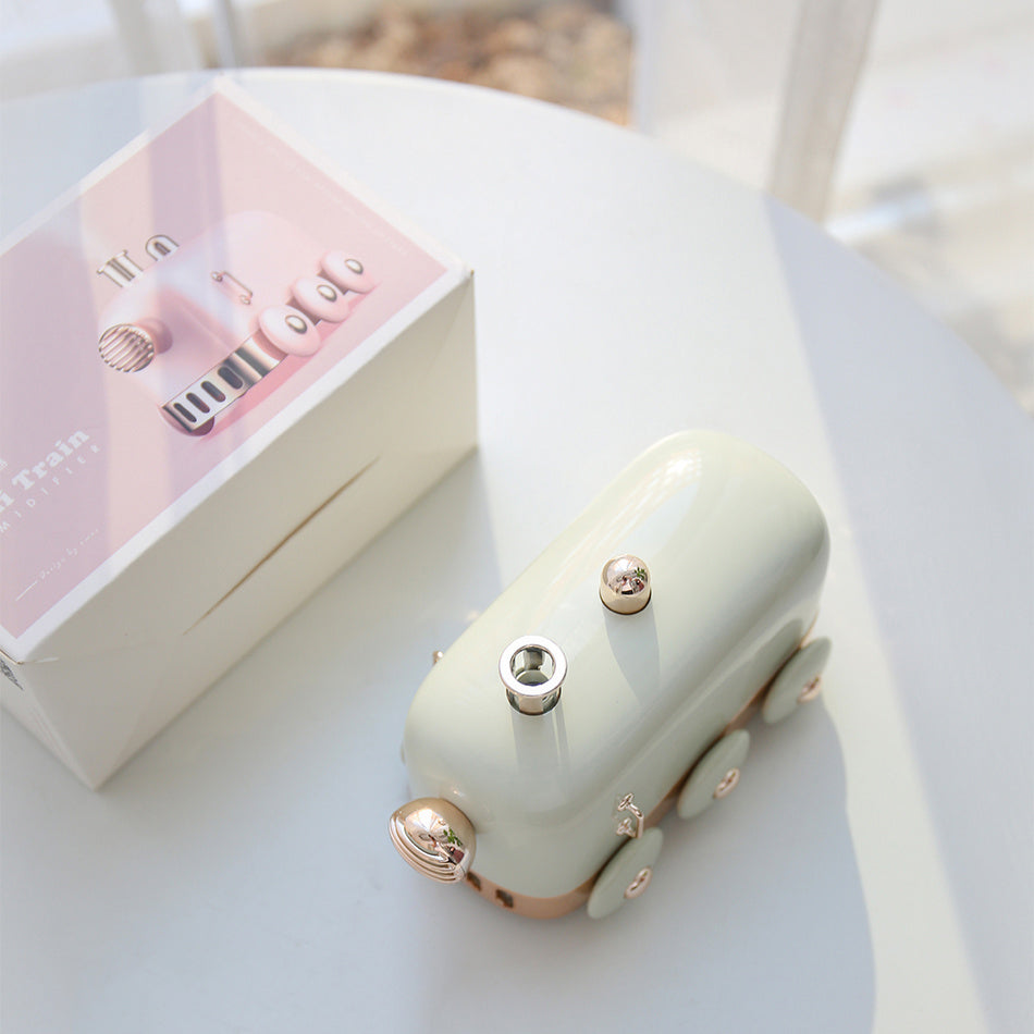 Humidificador Train. Color Verde agua. - Oma Home