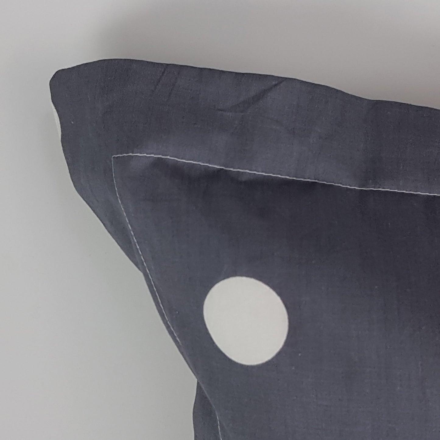 Funda de almohada con estampado de topos, reversible. - Oma Home