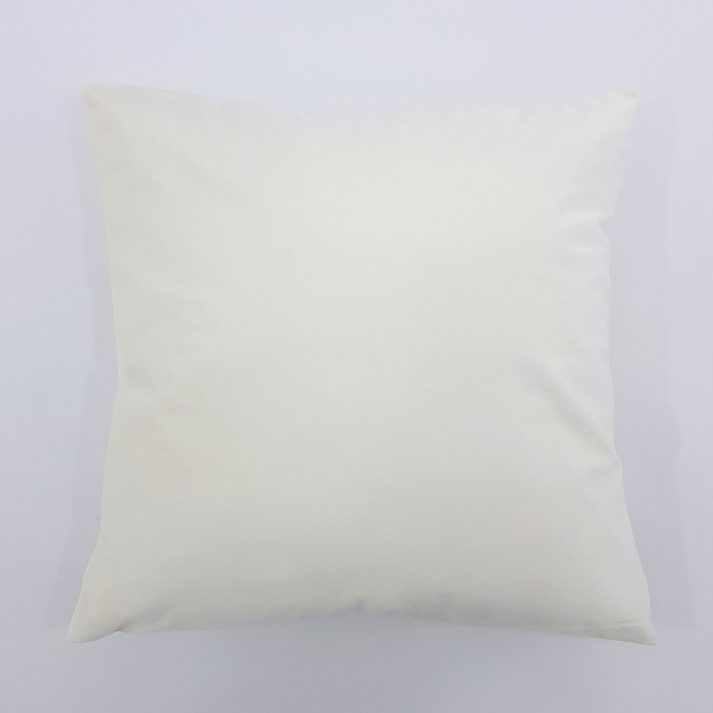 Funda de cojín terciopelo. Color blanco roto. - Oma Home