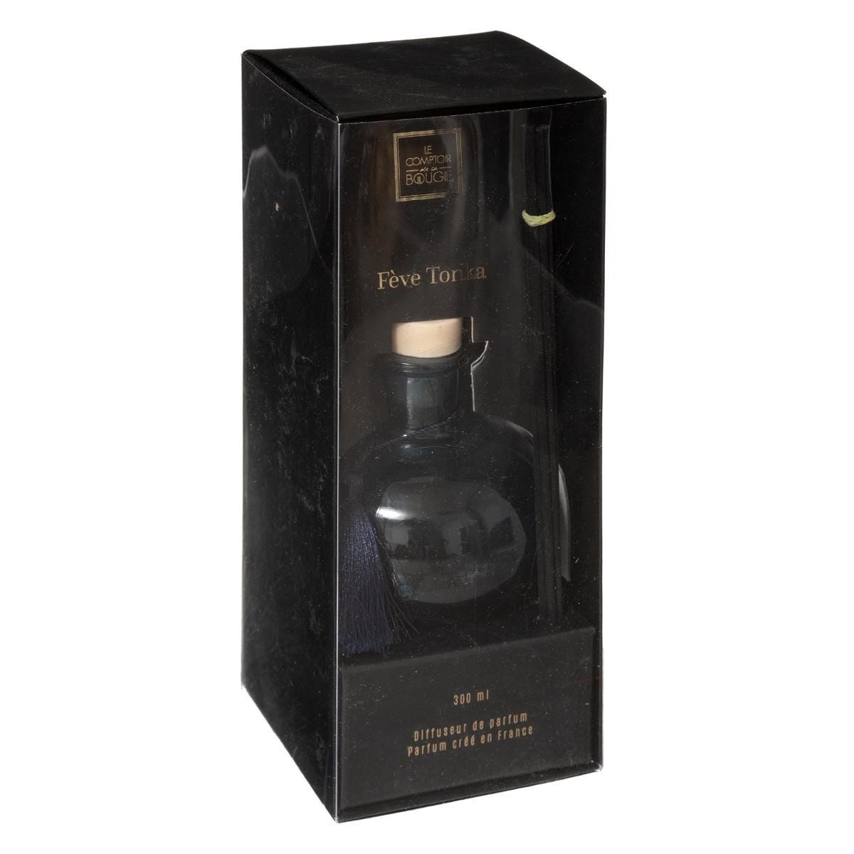 Difusor de aroma en sticks. Fève Tonka. 300ml. - Oma Home
