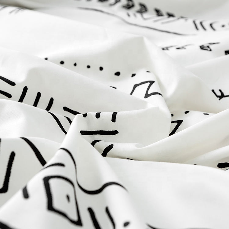 Bajera ajustable con estampado étnico 200TC. - Oma Home