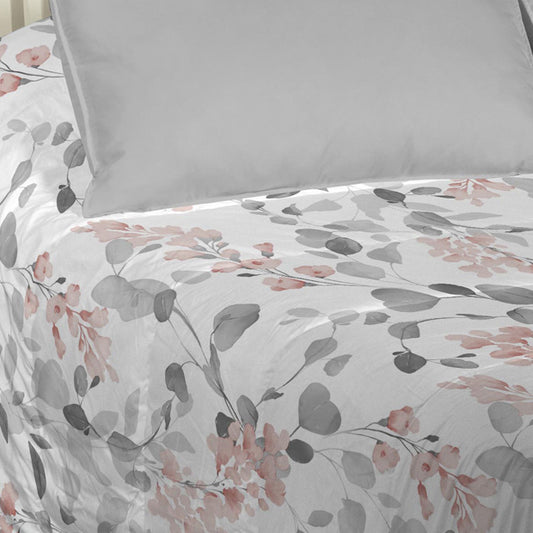 Edredón invierno floral. Disfruta de un estampado alegre y confortable.