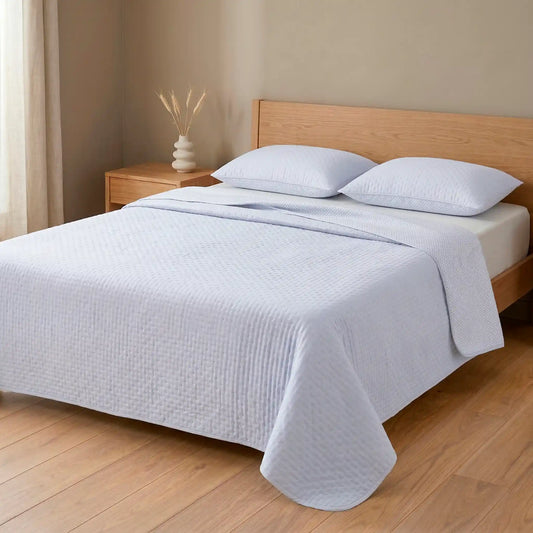 Colcha Piqué de Verão - Lavanda Leve