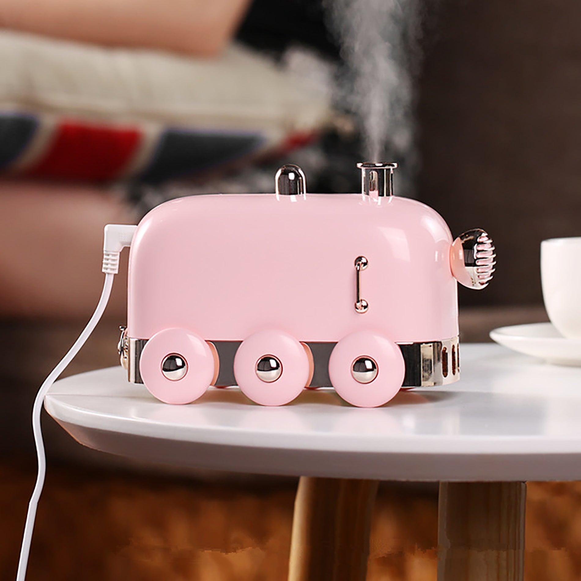 Humidificador Train. Color Rosa. - Oma Home