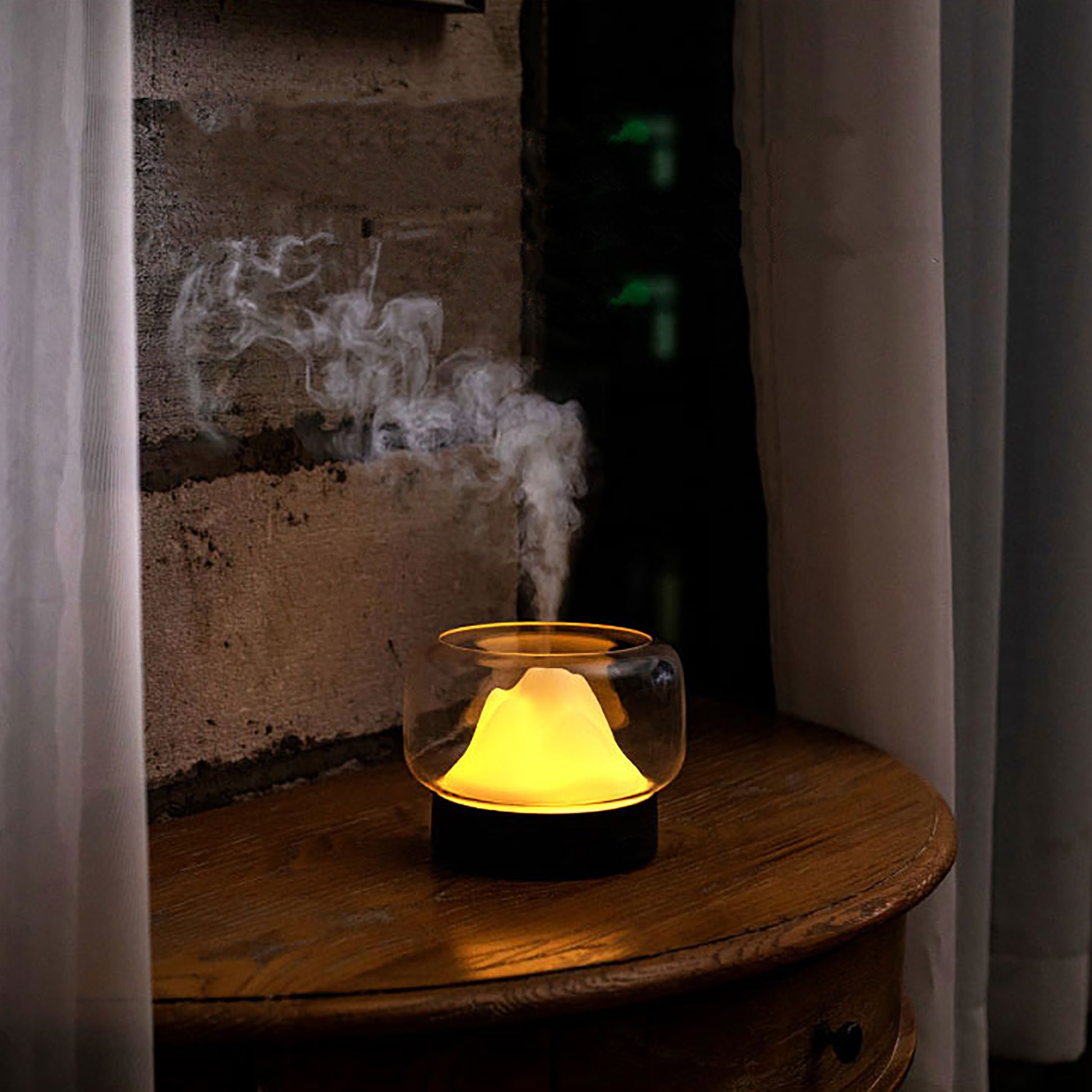 Difusor de aromas Mountain. Color negro. - Oma Home