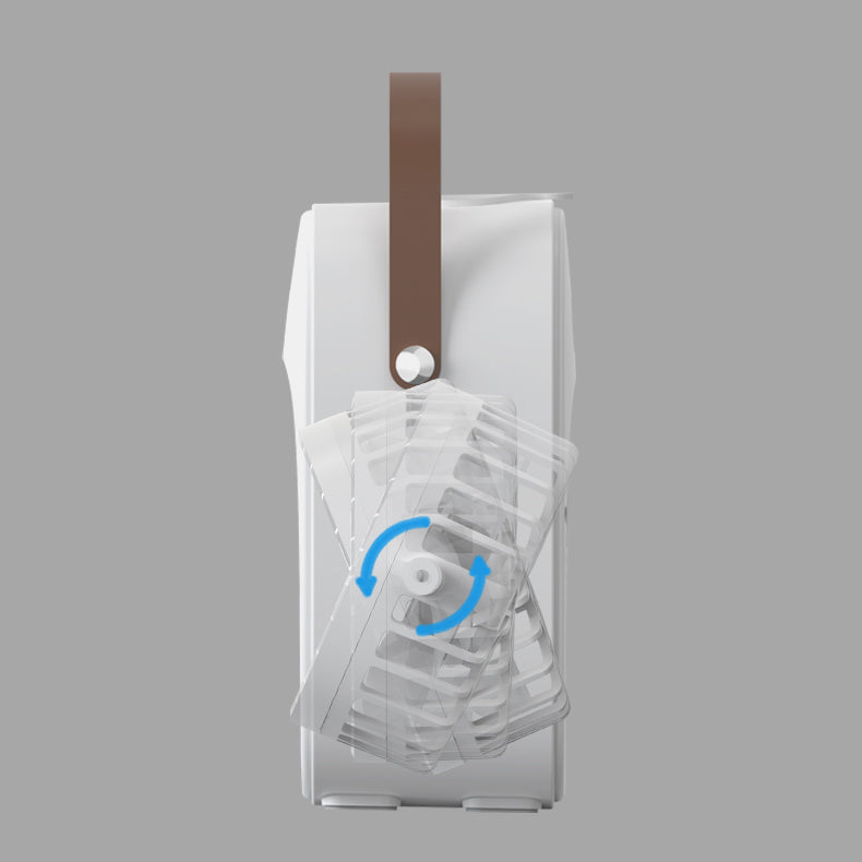 Ventilador humidificador portátil. Color blanco. - Oma Home
