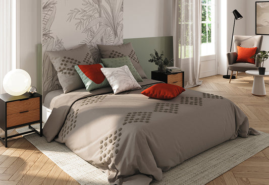 Funda nórdica reversible Capitoné - Oma Home