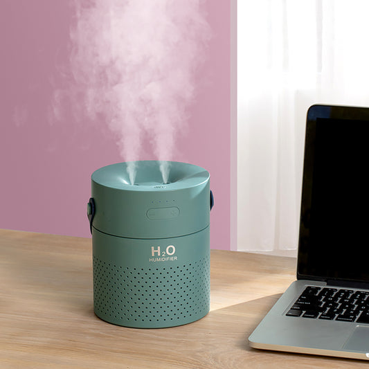 Humidificador Portátil Cylinder. Color Verde. - Oma Home