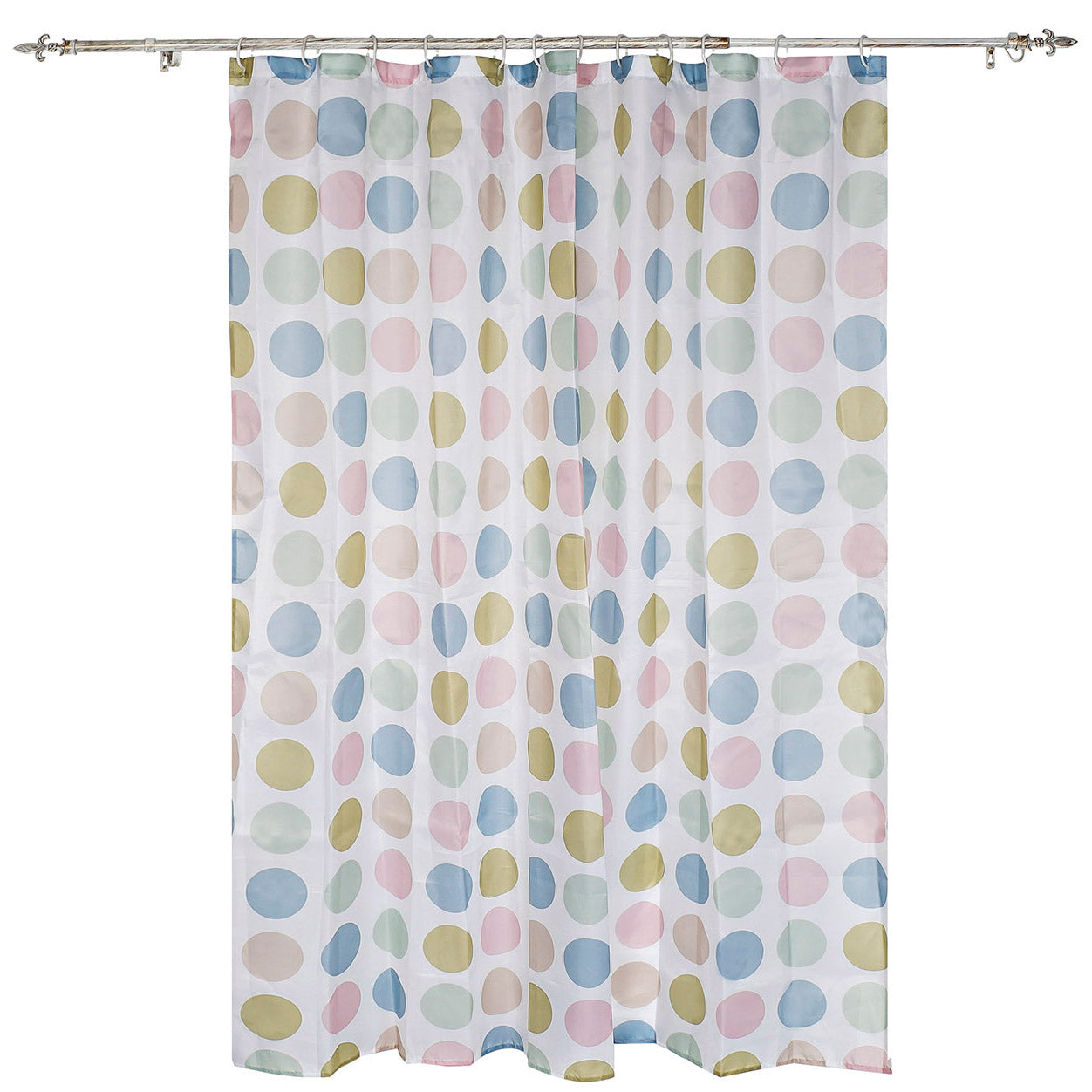 Cortina de baño. Topos. - Oma Home