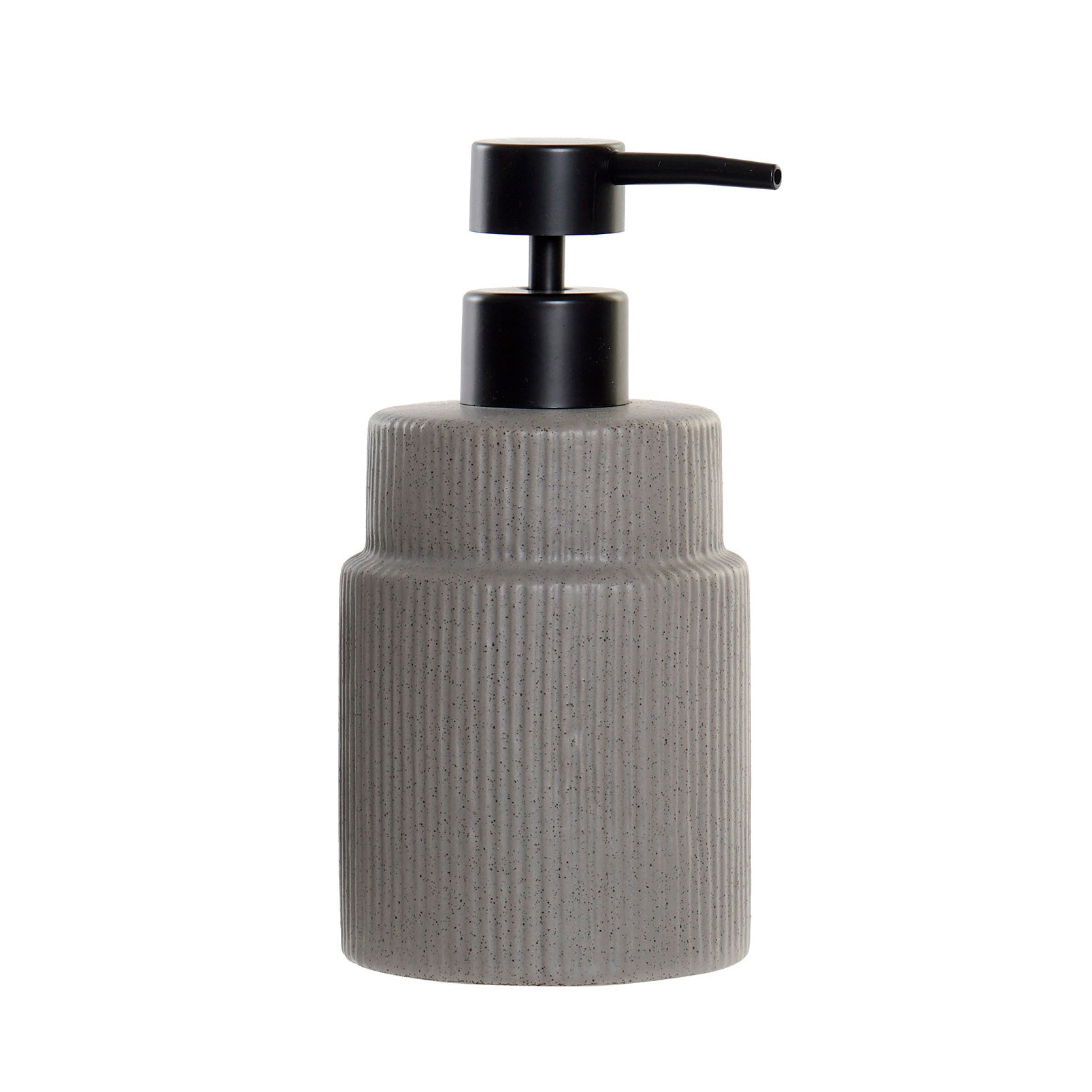 Set de baño de jabón. Gris oscuro. - Oma Home