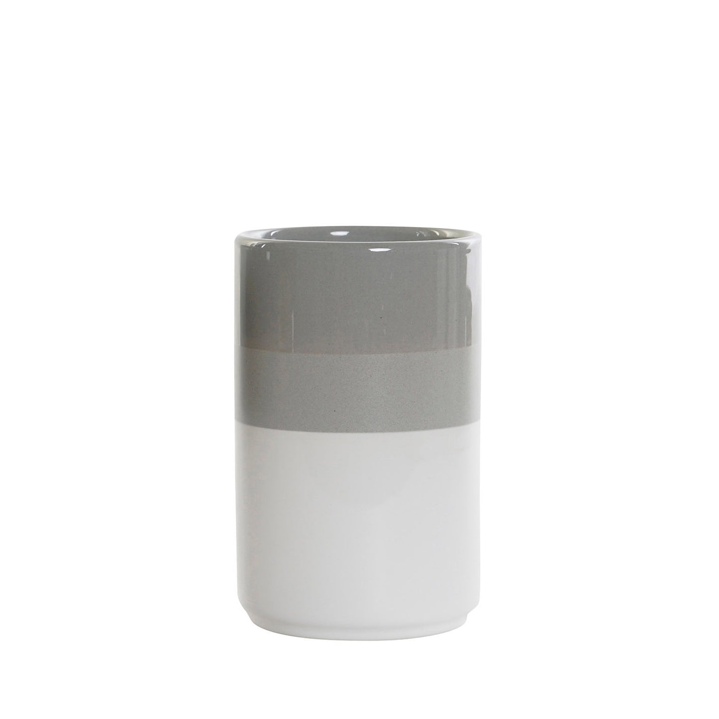 Set de baño franjas. Gris. - Oma Home