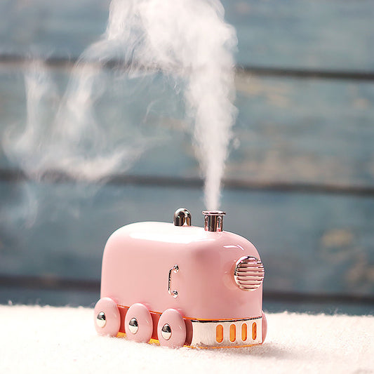 Humidificador Train. Color Rosa. - Oma Home