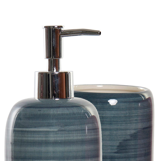 Set de baño Gres. Azul. - Oma Home