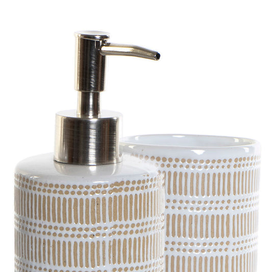 Set de baño Boho. Marrón claro. - Oma Home