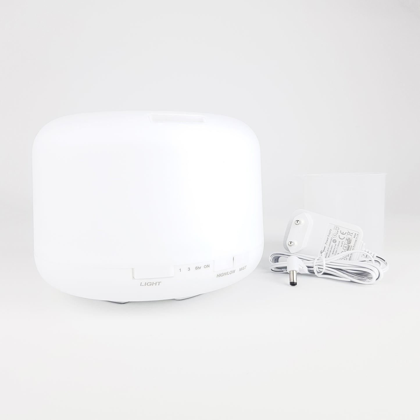 Difusor de aromas - Humidificador circular. Color blanco. - Oma Home