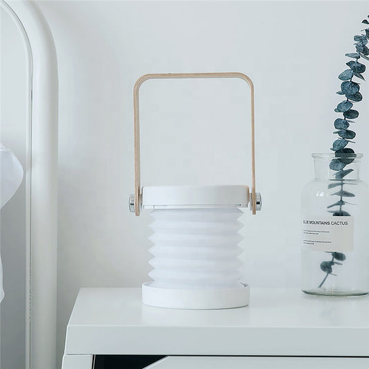 Lampara de mesa inalámbrica. Color blanco. - Oma Home