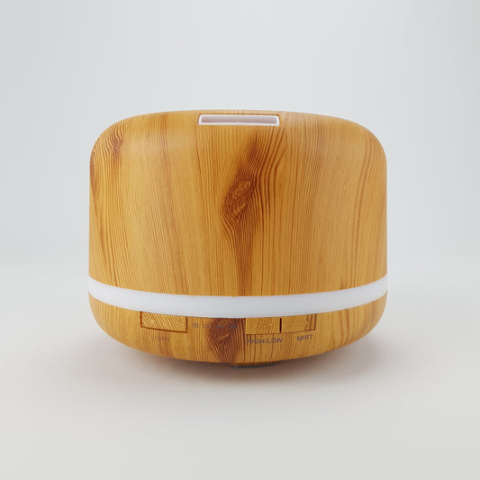 Difusor de aromas circular. Color marrón claro. - Oma Home
