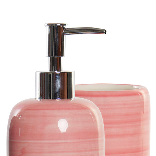 Set de baño Gres. Rosa. - Oma Home