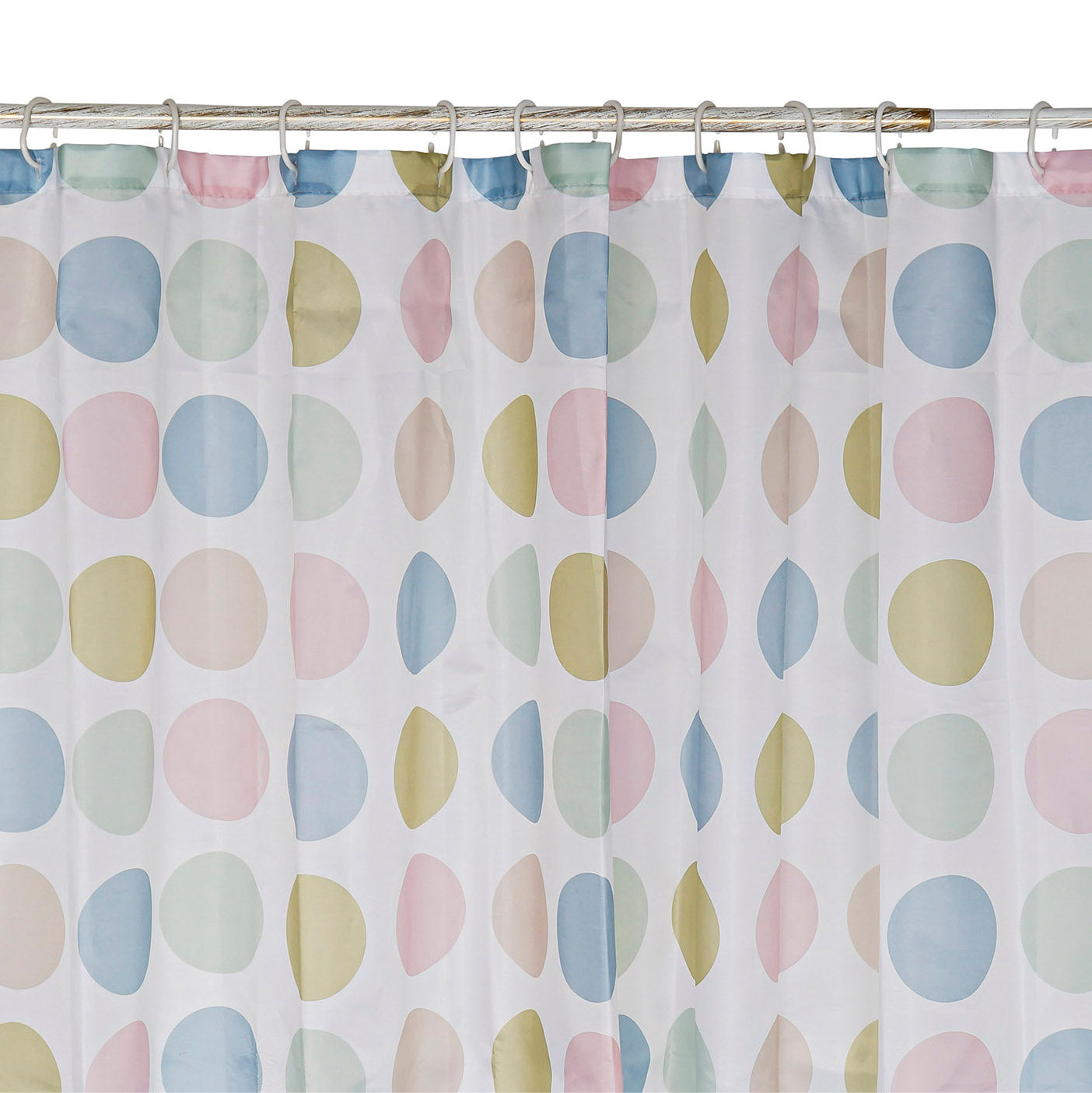 Cortina de baño. Topos. - Oma Home