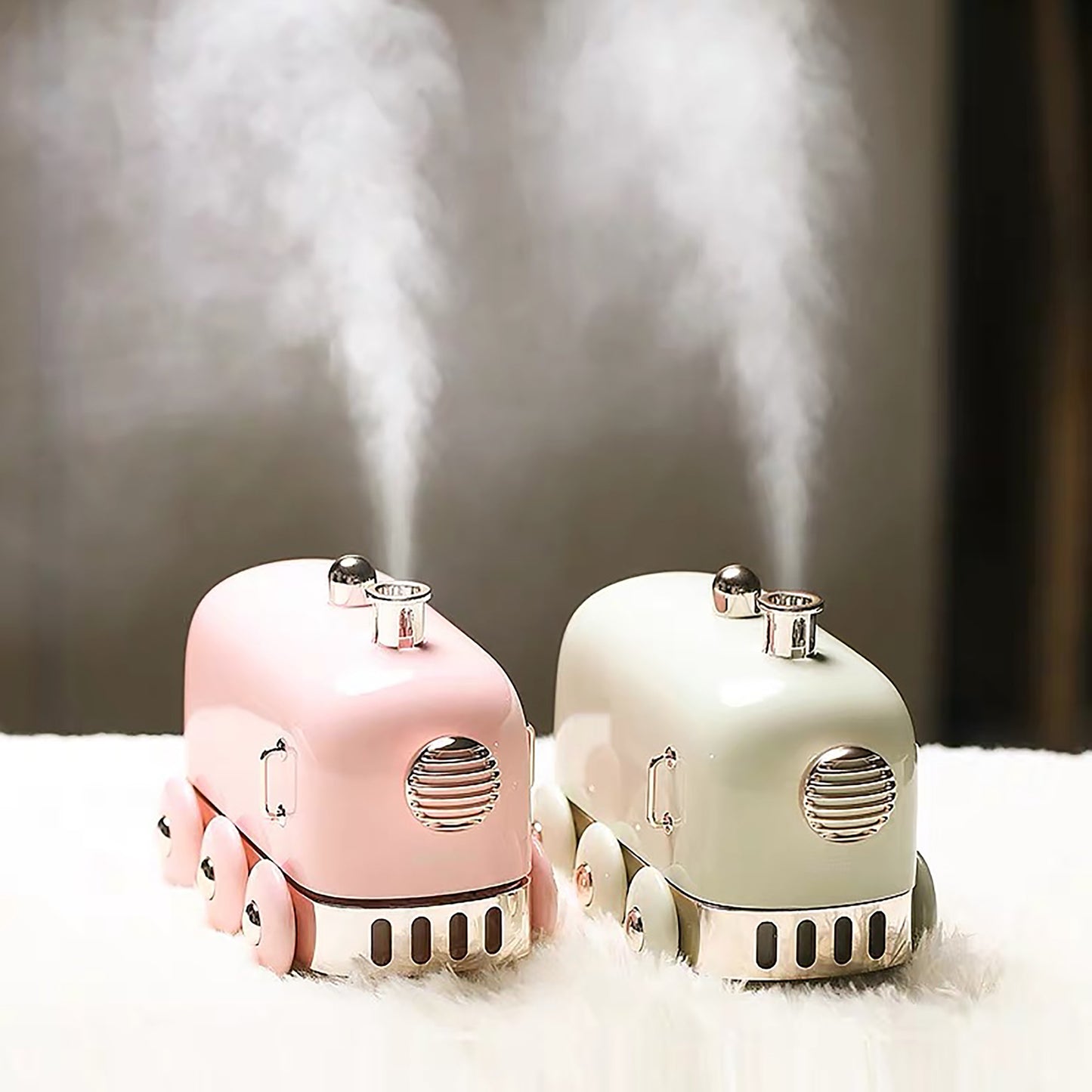 Humidificador Train. Color Rosa. - Oma Home