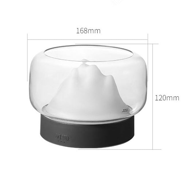 Difusor de aromas Mountain. Color negro. - Oma Home