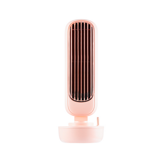Ventilador humidificador. Color rosa. - Oma Home
