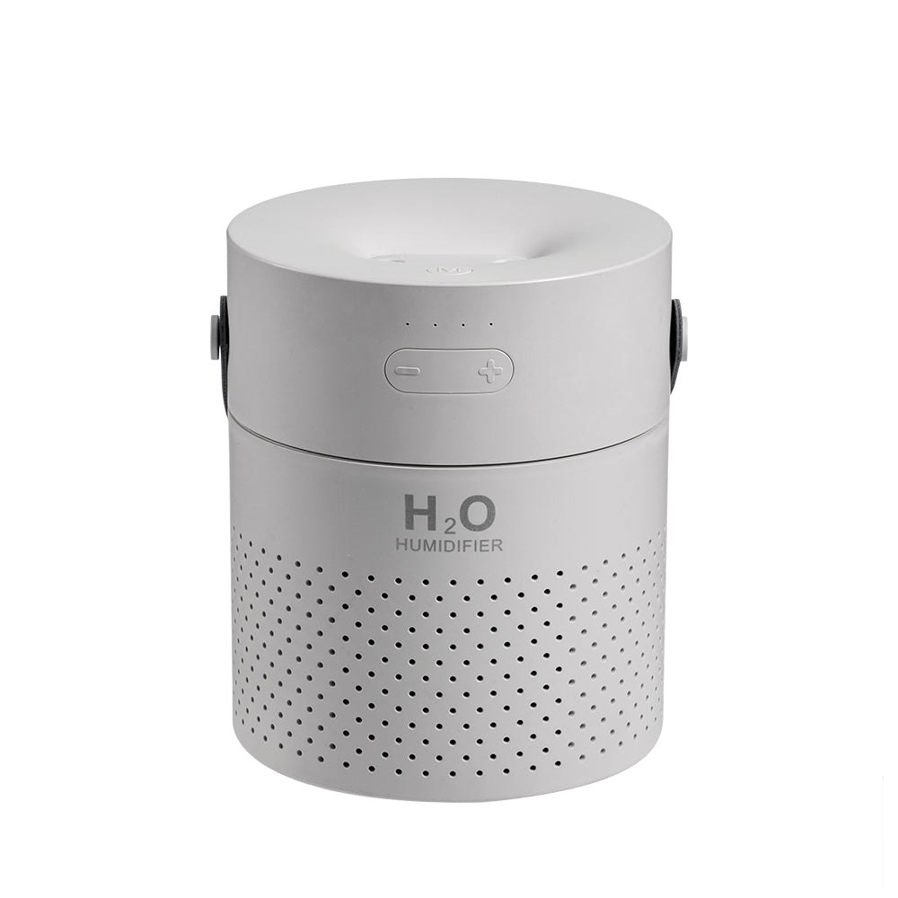 Humidificador Portátil Cylinder. Color Gris claro. - Oma Home