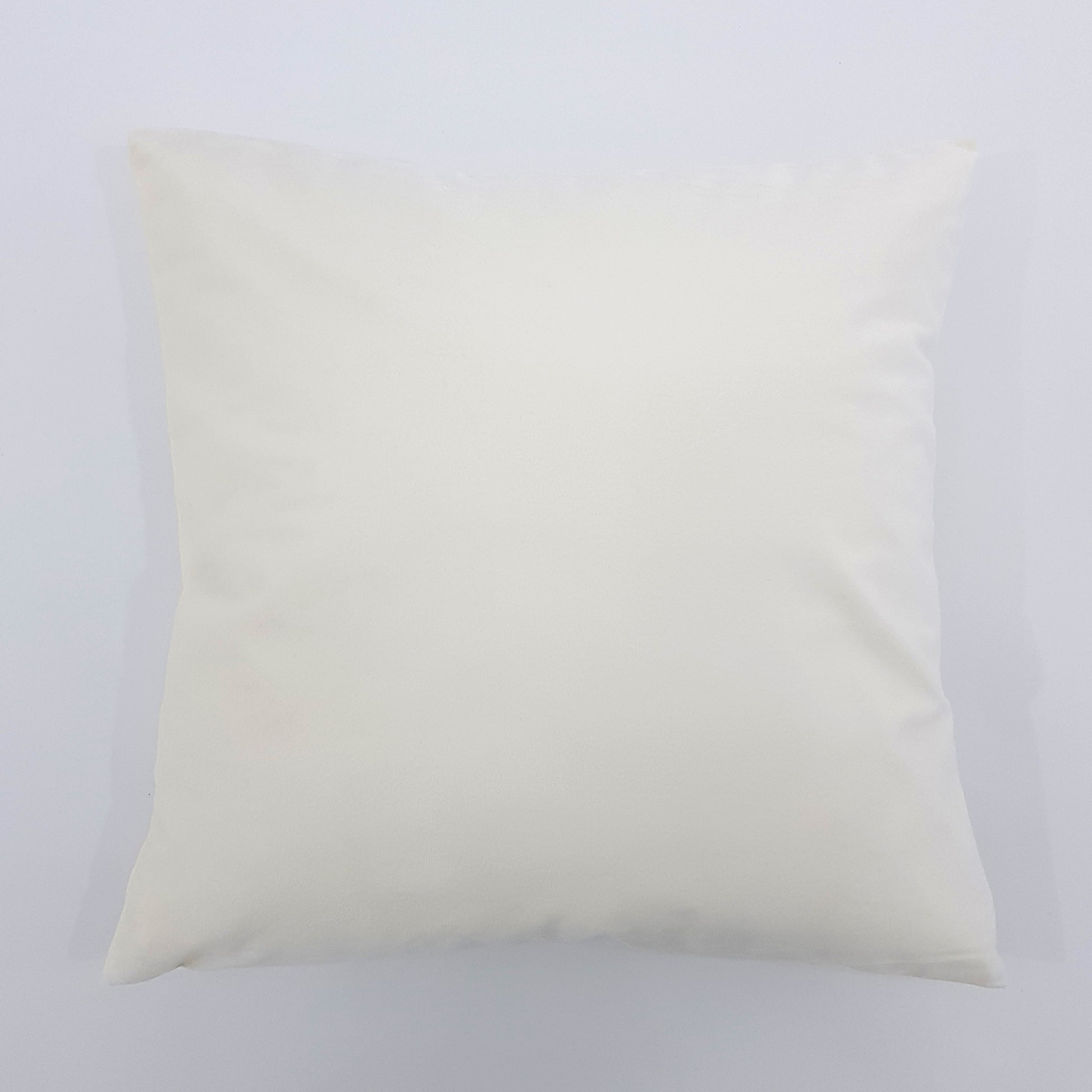 Funda de cojín terciopelo. Color blanco roto. - Oma Home