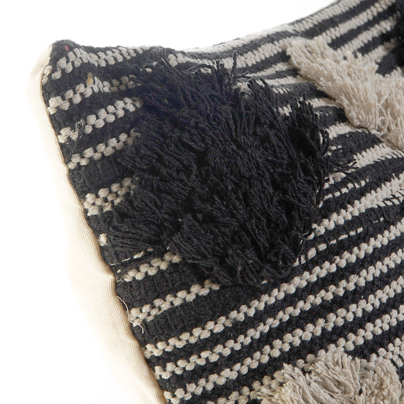 Funda de cojín étnico de rombos, 60cm x 60cm. - Oma Home