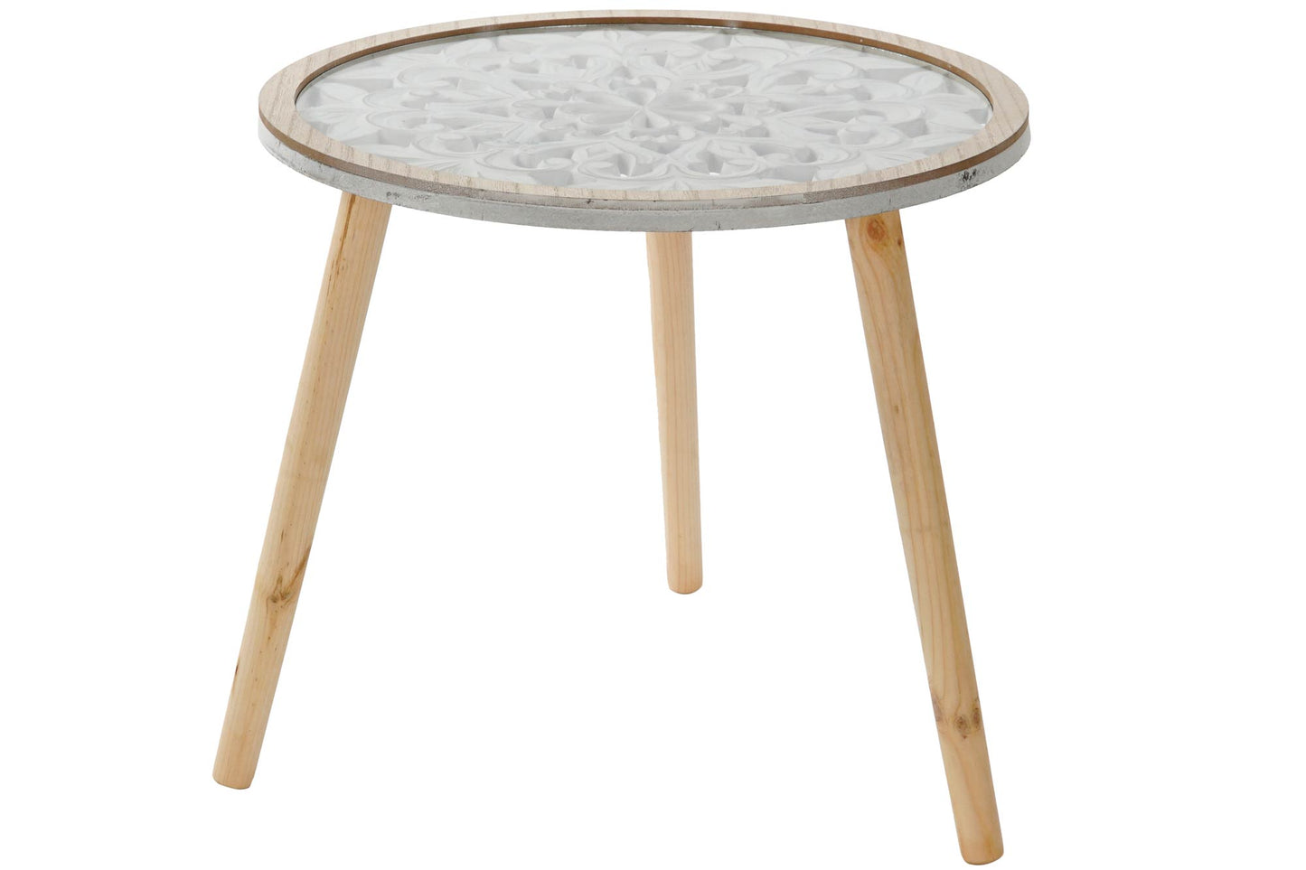 Mesita auxiliar decape Mandala. - Oma Home