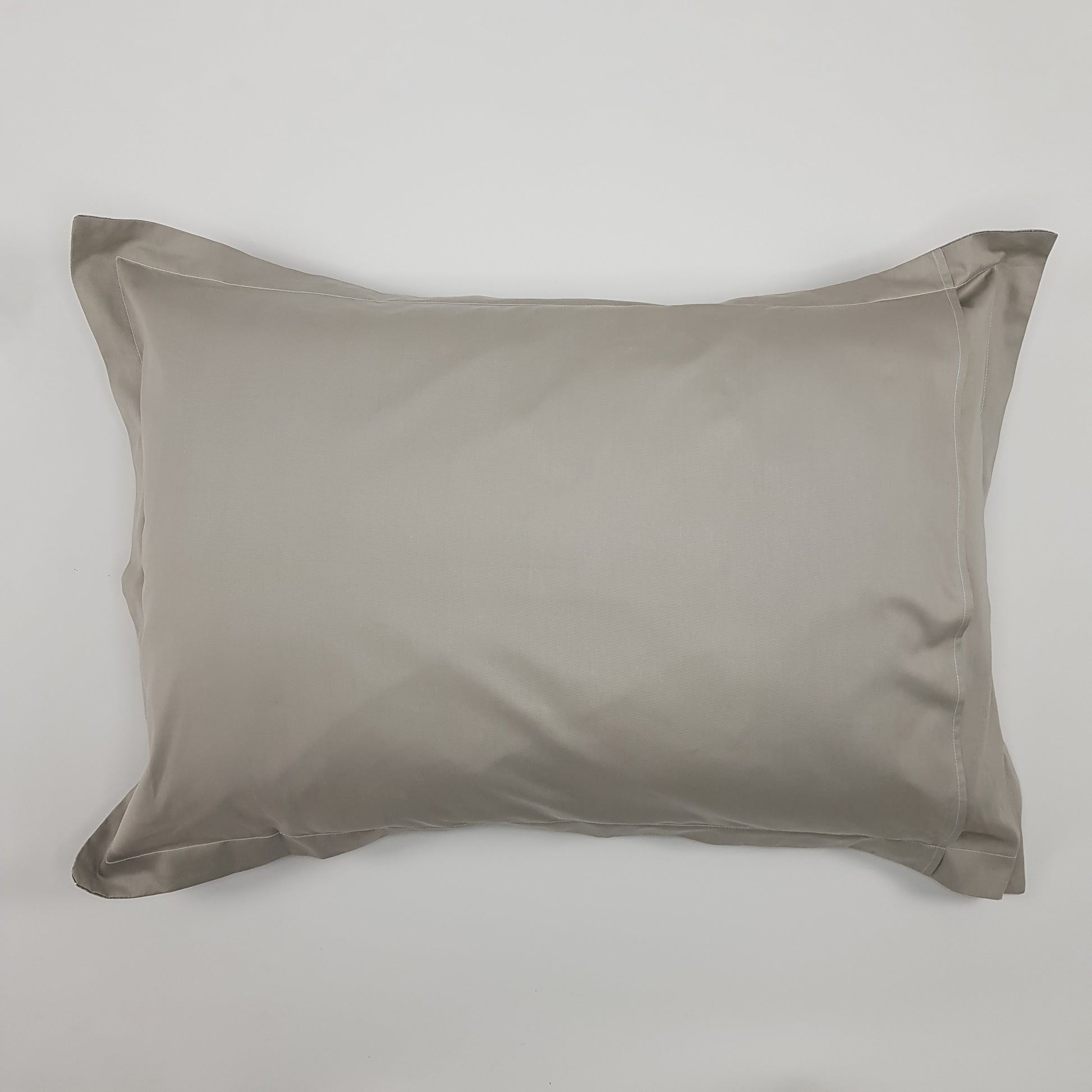 Funda de almohada con estampado de franjas, reversible. - Oma Home