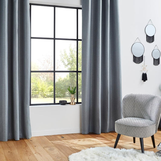 Cortina opaca "Chevron" 140x260cm. - Oma Home