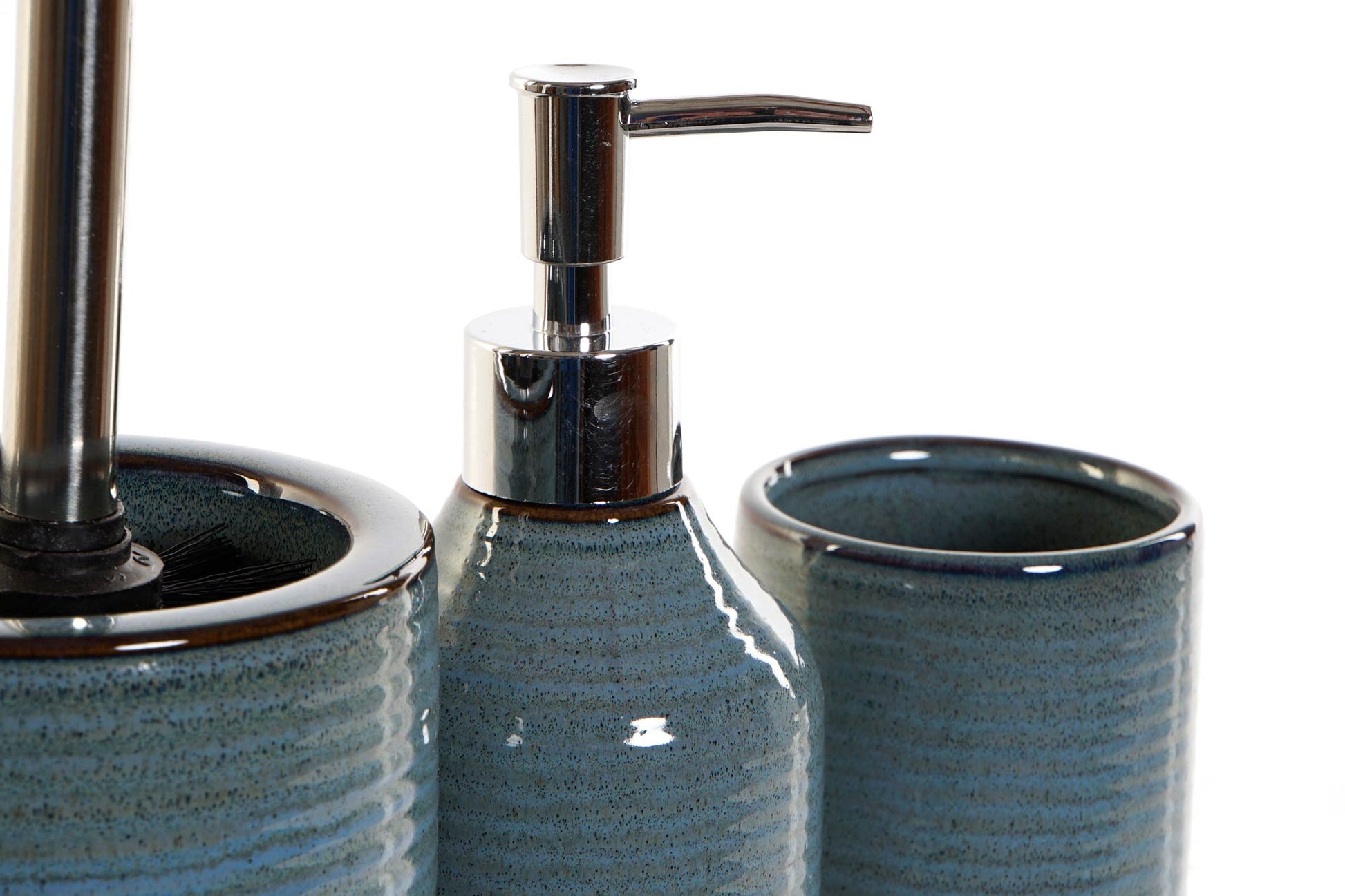 Set de baño Gres. Azul. - Oma Home
