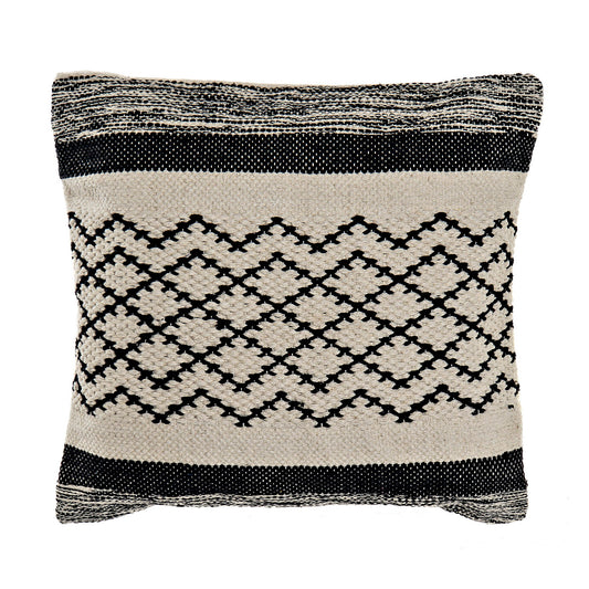 Funda de cojín diseño étnico de rombos. - Oma Home