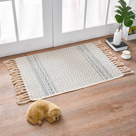 Alfombra Rayas. 60 cm x 90 cm. - Oma Home