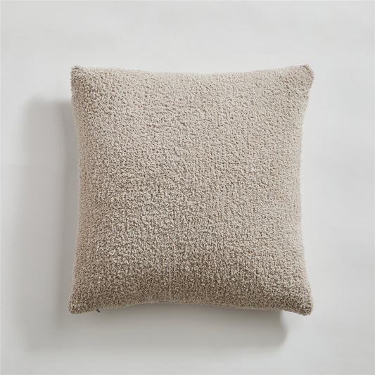 Funda de Cojín pelo corto. Gris perla. - Oma Home